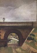 Henri Rousseau View from an Arch of the Bridge of Sevres oil painting
